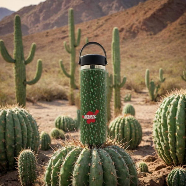 Angry Monkey insulated bottle – keeps drinks hot or cold for hours