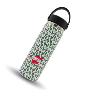 Angry Monkey insulated bottle – keeps drinks hot or cold for hours.