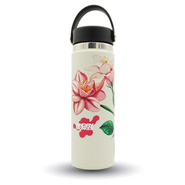 Angry Monkey insulated bottle – keeps drinks hot or cold for hours.