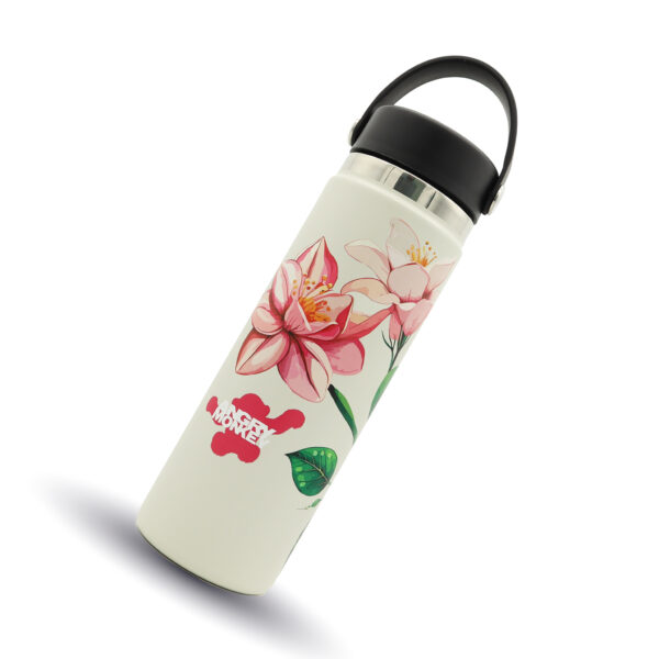 Angry Monkey insulated bottle – keeps drinks hot or cold for hours.