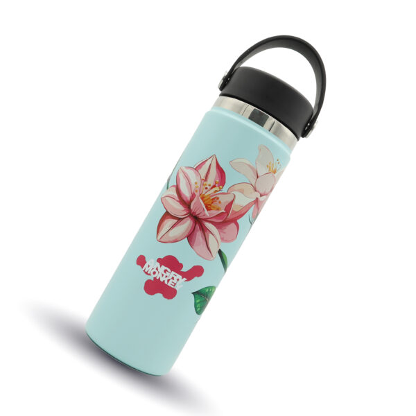 Angry Monkey insulated bottle – keeps drinks hot or cold for hours.