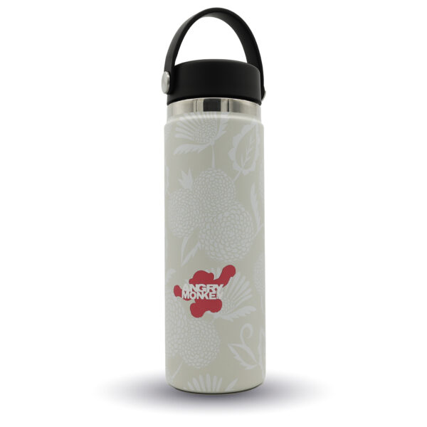 Angry Monkey insulated bottle – keeps drinks hot or cold for hours.
