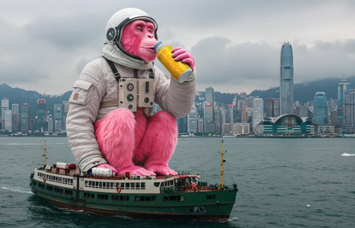 Angry Monkey insulated bottle – keeps drinks hot or cold for hours.