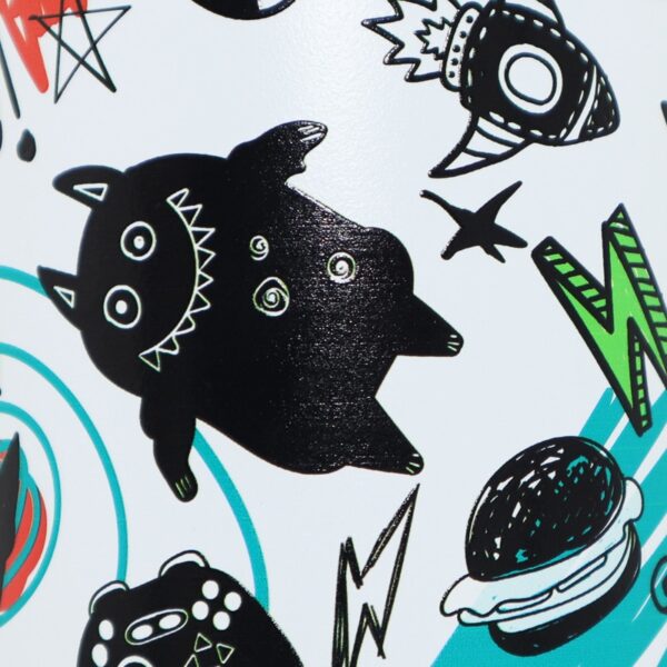 Angry Monkey insulated bottle – keeps drinks hot or cold for hours.